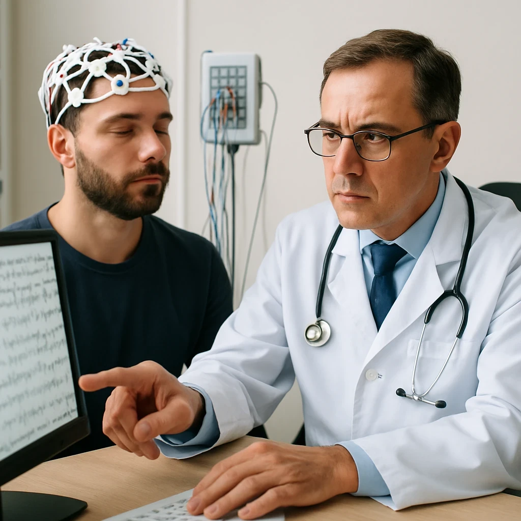 Jakie schorzenia neurologiczne pomaga wykryć specjalistyczne badanie EEG?